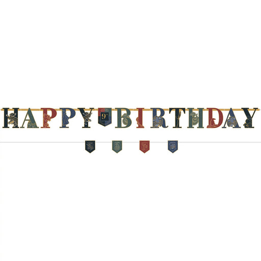 Harry Potter Personalized Jumbo Happy Birthday Letter Banner Kit | 1 kit - Zurchers