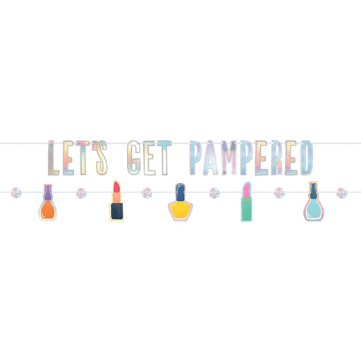 Spa Party Letter Banner Kit | 2pcs - Zurchers