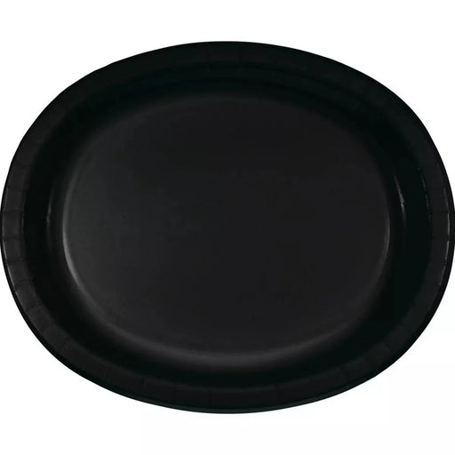 Black Oval Platter 12" | 8 ct - Zurchers