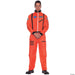 Adults Orange Astronaut Costume – Small | 1ct - Zurchers