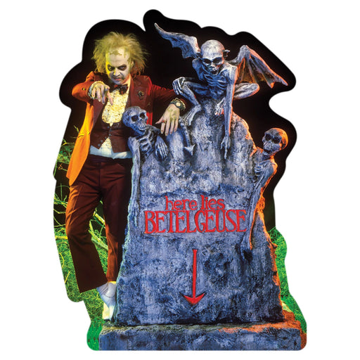 Halloween Beetlejuice™ Sticker 6 1/4" x 3 3/4" | 1 ct - Zurchers