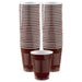 Chocolate Brown Plastic Cups 18oz | 50ct - Zurchers