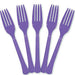 New Purple Plastic Forks | 20ct - Zurchers