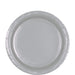 Silver Lunch Paper Plates 8.5" | 20ct - Zurchers