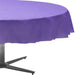 New Purple Round Table Cover 84" | 1ct - Zurchers