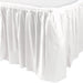 White Table Skirt 29" x 215" | 1 ct - Zurchers