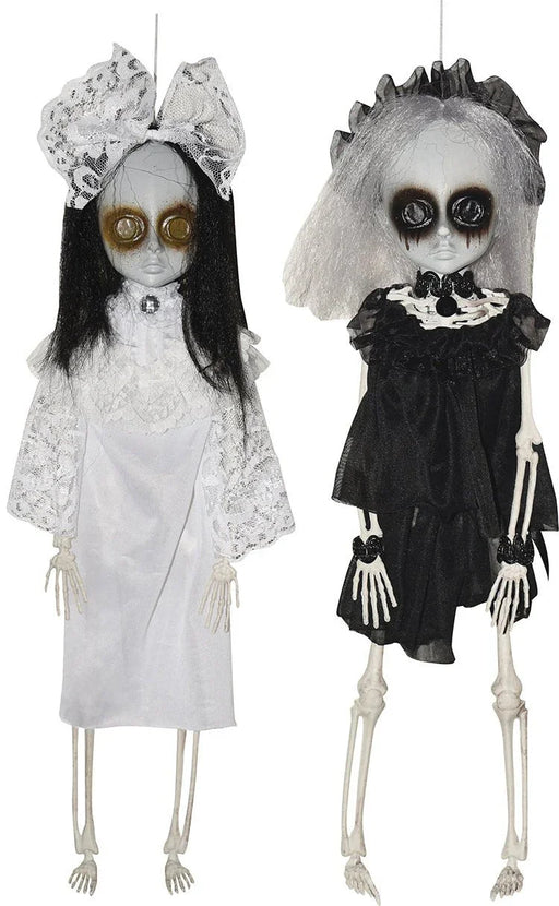 Black or White Dress Skeleton Doll 16" | 1 ct - Zurchers