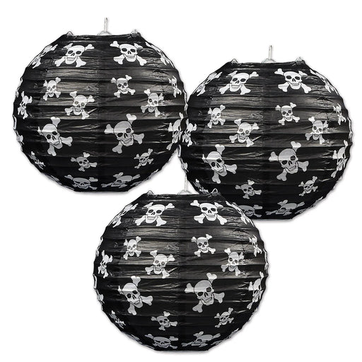 16in Jolly Roger Paper Lantern | 1 ct - Zurchers