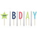 Modern Birthday Picks And Candles Set | 9 pcs - Zurchers