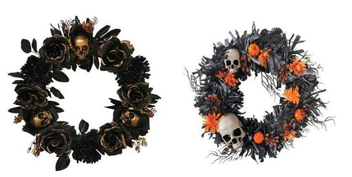 Skull Wreath Assorted 17.5" | 1ct - Zurchers