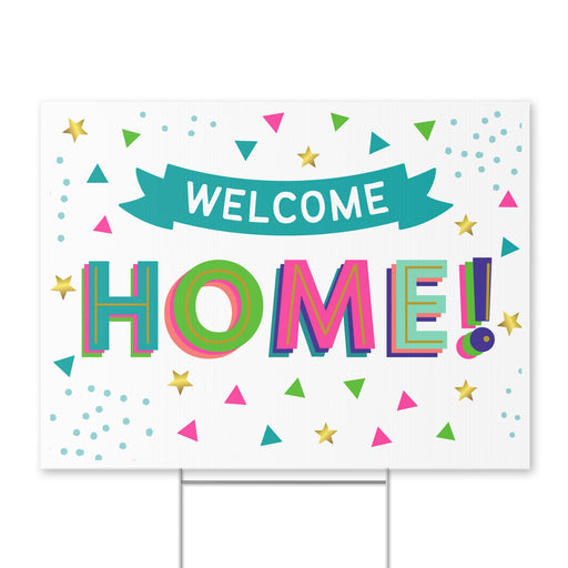 Welcome Home Yard Sign 24" x 18" | 1 ct - Zurchers
