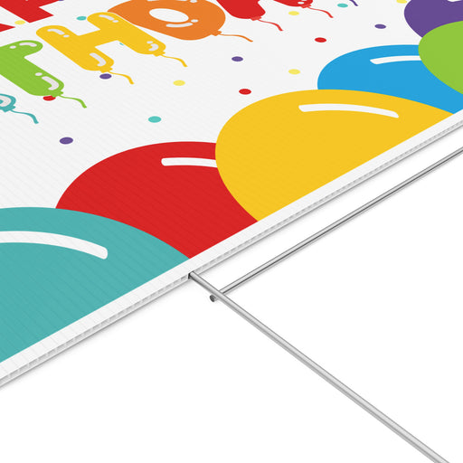Birthday Celebration Yard Sign 24" x 18" | 1 ct - Zurchers