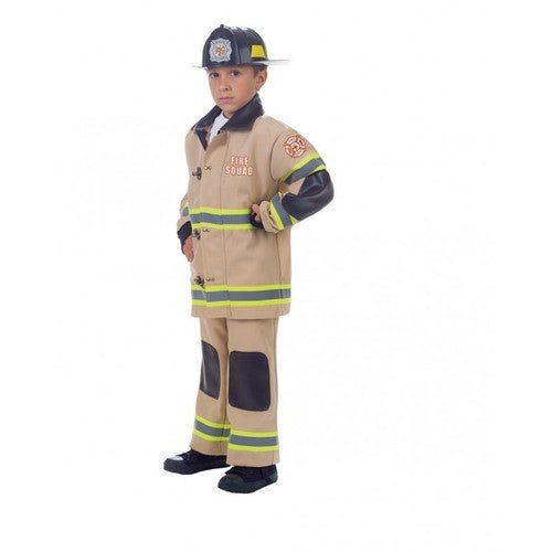 Children's Tan Firefighter Costume Lg | 1ct - Zurchers