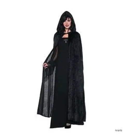 Black 55in Hooded Cloak | 1ct - Zurchers