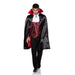 Gothic-style vampire vest costume accessory for Halloween or cosplay.