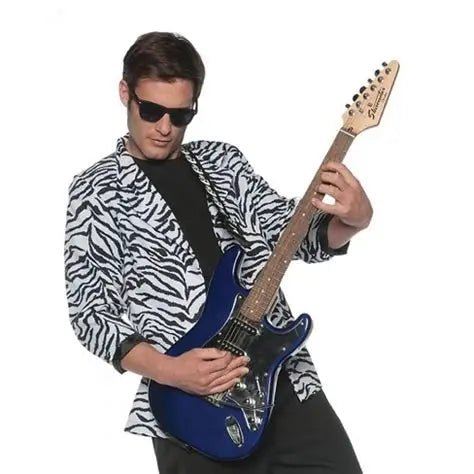 Standard White 80s Zebra Blazer | 1ct - Zurchers
