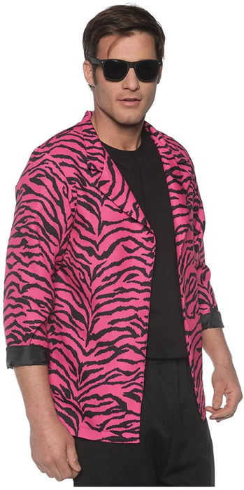 Standard Pink 80s Zebra Blazer | 1ct