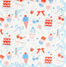 Summertime Pattern Cocktail Napkin - Zurchers