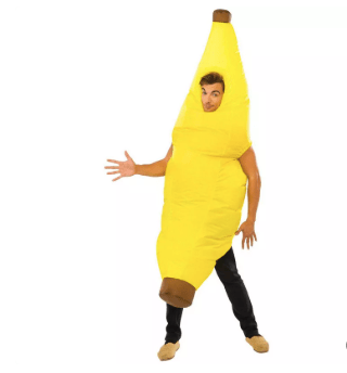 Rubies Men's Inflatable Banana Costume | 1ct - Zurchers