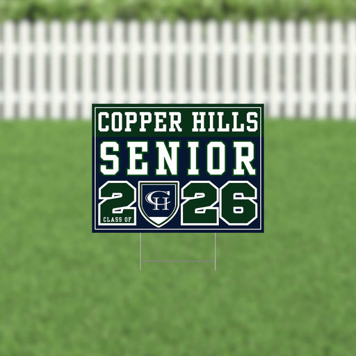 Copper Hills UT 2026 Senior Yard Sign | 1ct - Zurchers