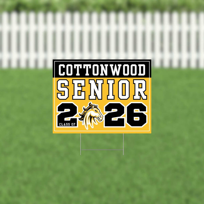 Cottonwood UT  2026 Senior Yard Sign | 1ct