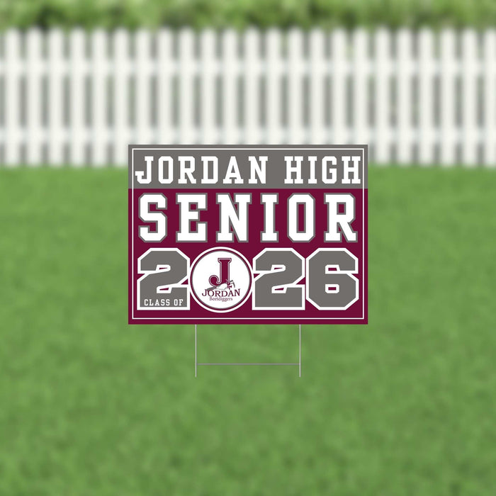 Jordan UT  2026 Senior Yard Sign | 1ct
