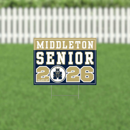 Middleton ID 2026 Senior Yard Sign | 1ct - Zurchers