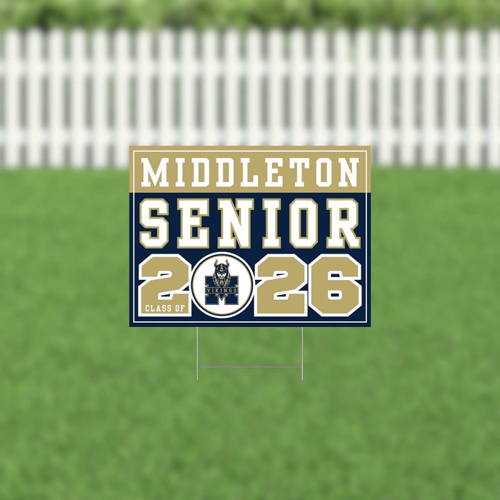 Middleton ID 2026 Senior Yard Sign | 1ct - Zurchers
