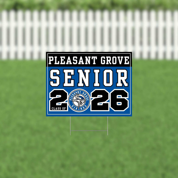 Pleasant Grove UT 2026 Senior Yard Sign | 1ct - Zurchers