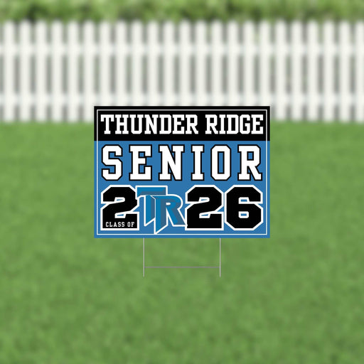 Thunder Ridge ID 2026 Senior Yard Sign | 1ct - Zurchers