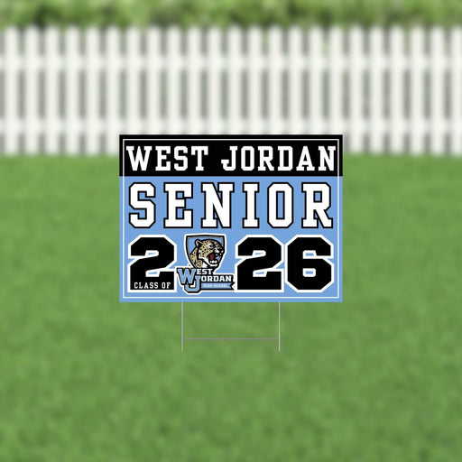 West Jordan UT 2026 Senior Yard Sign | 1ct - Zurchers