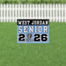 West Jordan UT 2026 Senior Yard Sign | 1ct - Zurchers