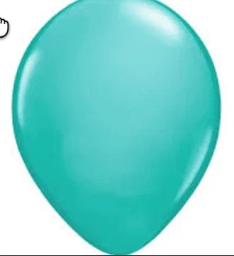Tropical Teal, Latex Balloon 11'' | 1ct Does Not Include Helium - Zurchers
