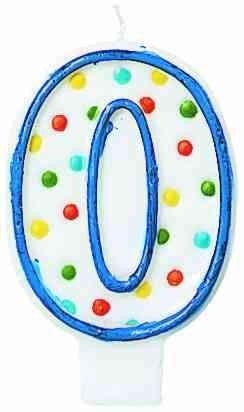 Polka Dot Candle 0 - Zurchers