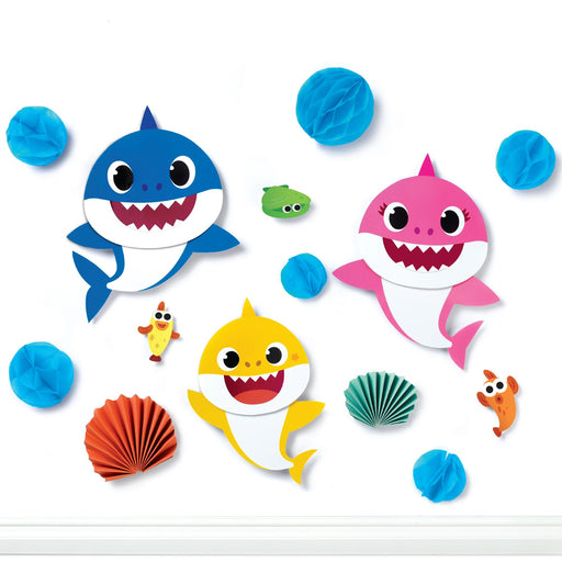 Baby Shark Wall Deco Kit | 14 pcs - Zurchers