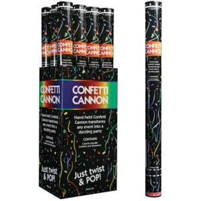 24" Spirit Stick Confetti Cannon Rainbow | 1ct - Zurchers