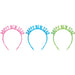Happy New Year Plastic Multi - Color Headbands | 6ct - Zurchers