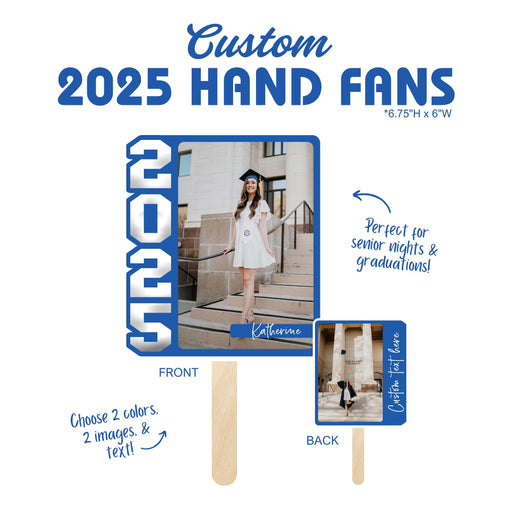 2025 Hand Fan | 6 ct - Zurchers
