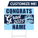 A 24" x 18" Skyline High School ID Custom Grad Yard Sign.