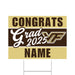 A 24" x 18"  Vallivue High School Custom Grad Yard Sign.