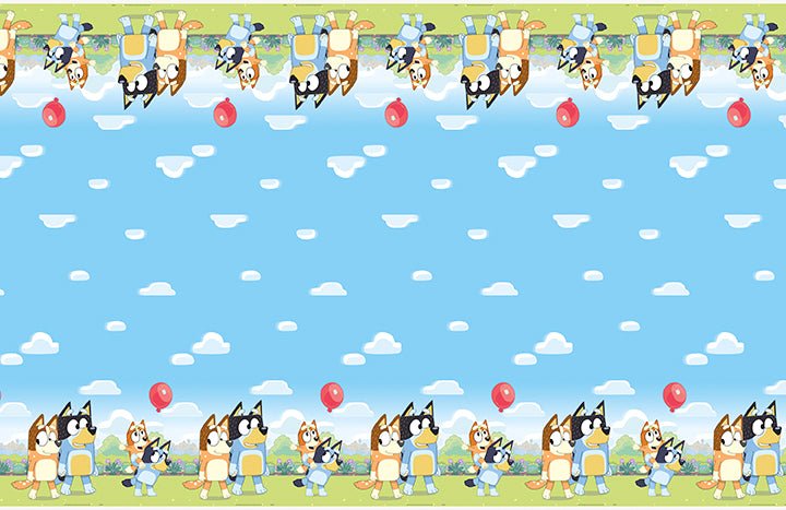 Bluey Plastic Table Cover 54"x84" | 1 ct - Zurchers