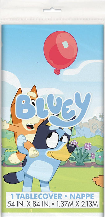 Bluey Plastic Table Cover 54"x84" | 1 ct - Zurchers