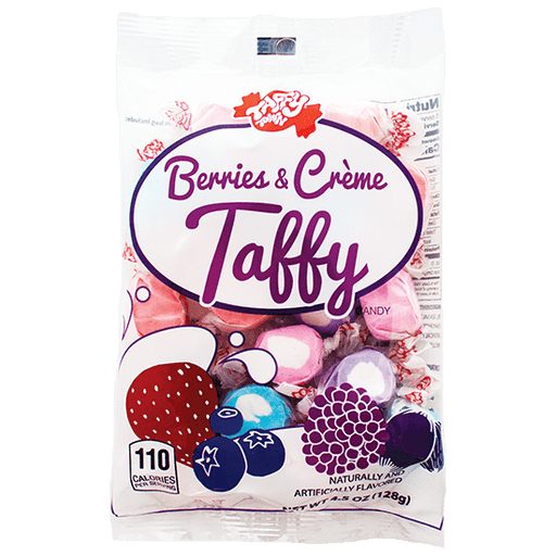 Berries & Creme Mix Salt Water Taffy 4.5oz | 1 ct - Zurchers