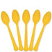 Yellow Sunshine Plastic Spoons | 20ct - Zurchers