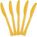 Yellow Sunshine Plastic Knives | 20ct - Zurchers