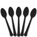 Black Plastic Spoons | 20ct - Zurchers