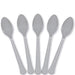 Silver Plastic Spoons | 20ct - Zurchers