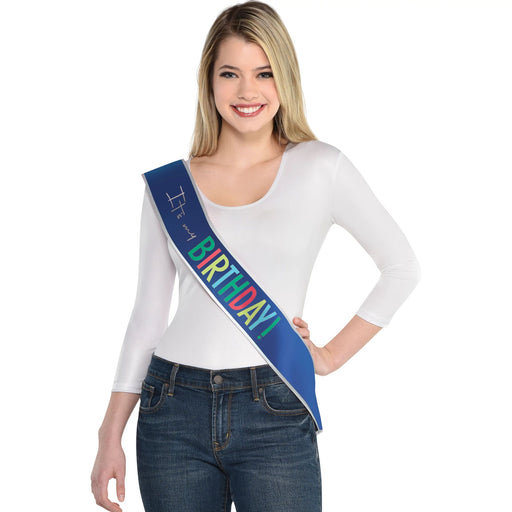 Modern Birthday Deluxe Sash | 1 ct - Zurchers
