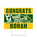 A Borah High School Grad Yard Sign 24" x 18".