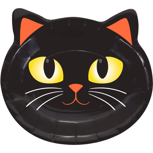 Cat Shaped Paper Plates 9" | 8 ct - Zurchers